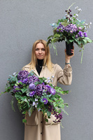 Purple Dreams, komplet dekoracji nagrobnych