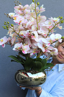 Morella, wysokiej jakości różowy sztuczny storczyk