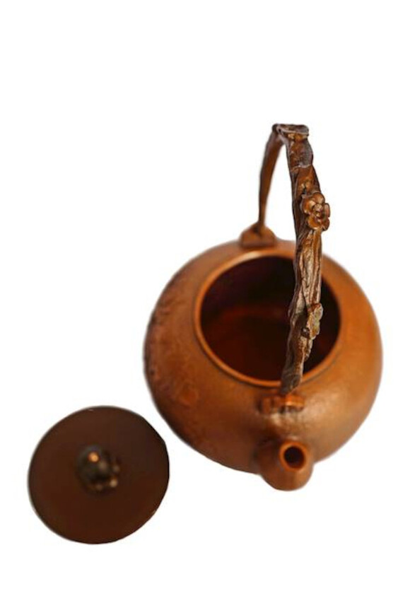 Yoshino Botan, miedziany imbryk do herbaty