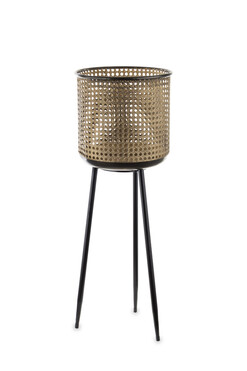 Boho Life, kwietnik osłonka na stojaku, wys.69cm