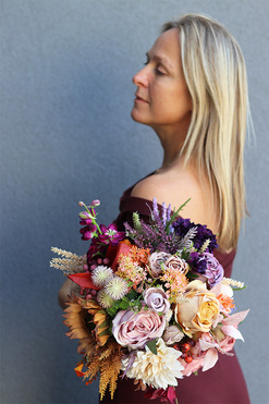 Zolaja, jesienny bukiet do wazonu, dł.45cm