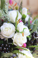 Hassati Nova, kompozycja kwiatowa w szklanym naczyniu