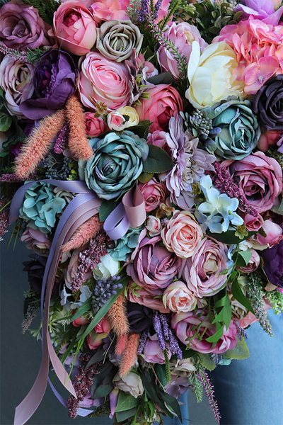 Delania Serenada, bogata wiązanka nagrobna