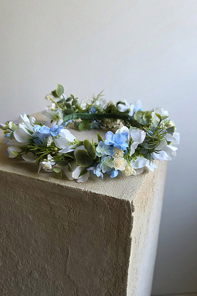 Meliana, komunijny wianek na głowę, rozmiar uniwersalny