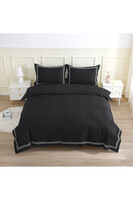 Elena Black, bawełniana pościel z haftem