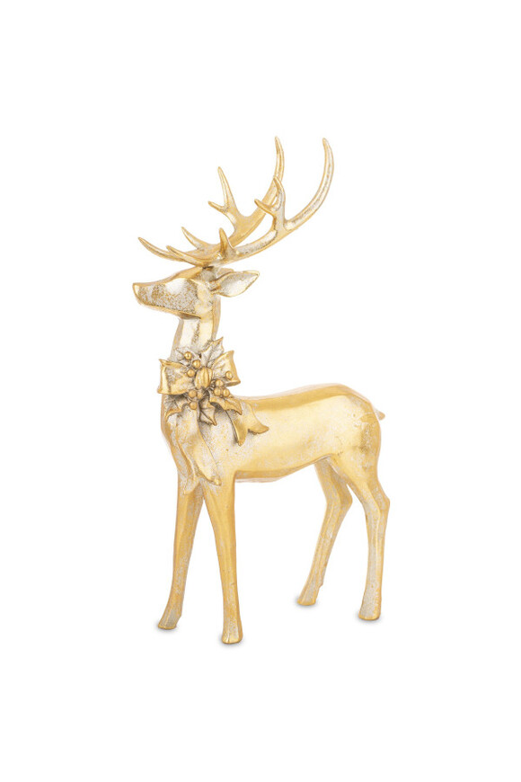 Reindeer Elegance, świąteczna figurka renifer