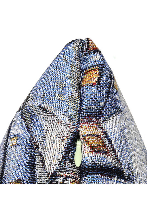 Zaprzęg Mikołaja, świąteczna poszewka gobelinowa dwustronna