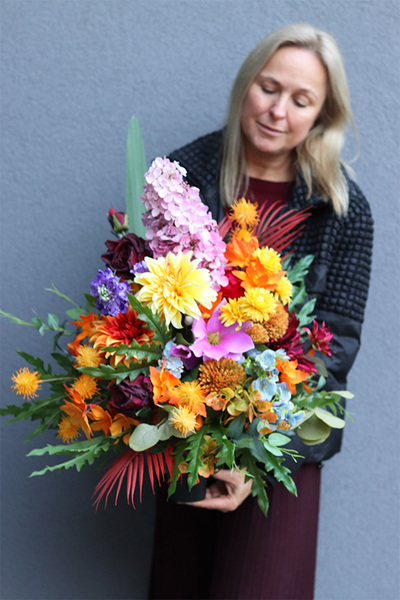 Janina Jesienna, komplet dekoracji nagrobnych