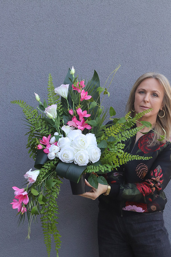 Kalipso Lemana, bukiet nagrobny we wkładzie