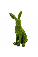 Moss Bunny, figurka wielkanocna zajączek