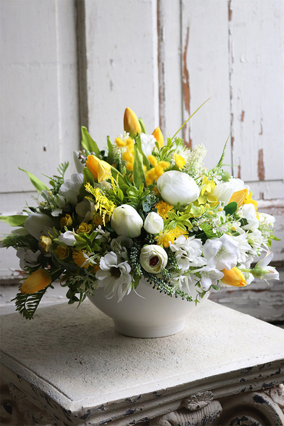 Amira Premium, wiosenna dekoracja kwiatowa, wym.28x40cm  