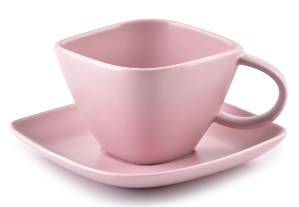 Juliette, porcelanowa filiżanka do espresso poj.100ml, kolor różowy