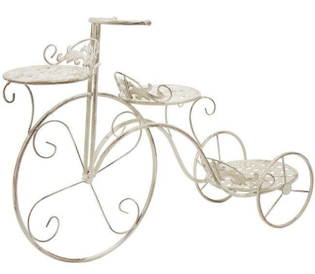 kwietnik / rower ogrodowy, Garden Heart, wym.53.5x79x25.5cm
