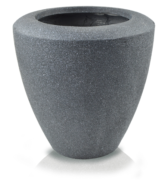 Ecolite donica / osłonka, ciemny granit, 50x50cm