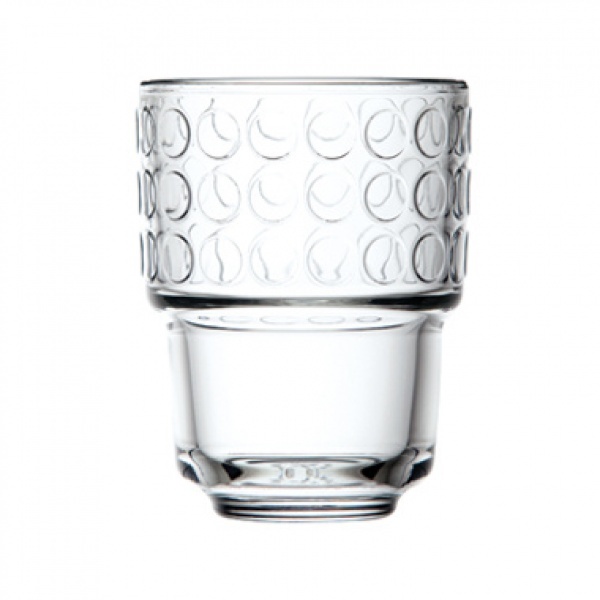 6 białych szklanek Boston Rondo La Rochere 250ml