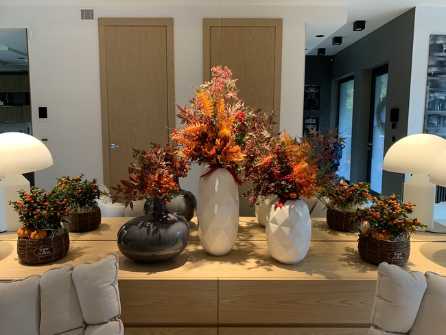 Moko Autumn Extra, jesienny bukiet do wazonu, średni rozmiar L, dł.82cm 