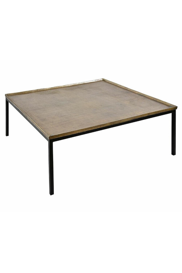 Rustic III, stylowy stolik kawowy, wym.90x90x35cm